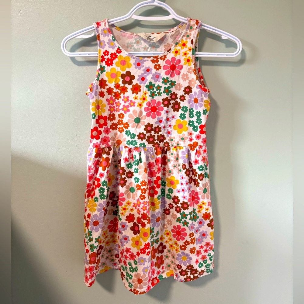 ☀️ 2/$15 H&M Red and Orange Sleeveless Sundress